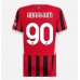 AC Milan Tammy Abraham #90 Dámské Domácí Dres 2024-25 Krátkým Rukávem